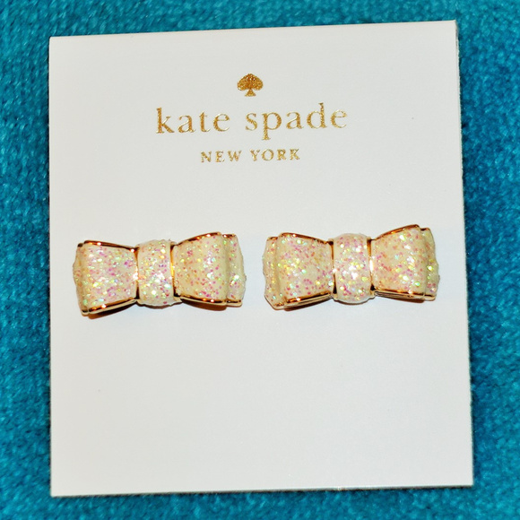 kate spade Jewelry - Kate Spade Moon River Glitter Studs